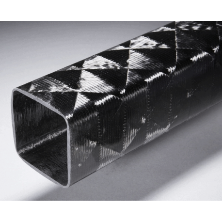 Poutre carbone carrée 50x50mm