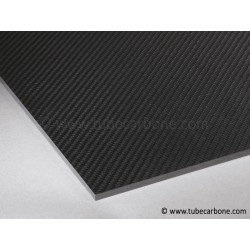 Plaque carbone 2mm 445x320