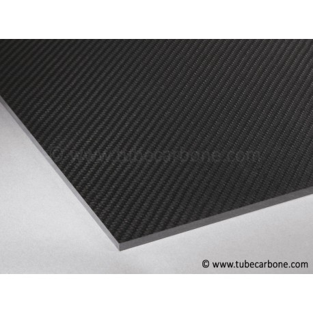 Plaque carbone 2mm 445x320