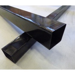 Poutre carbone carrée 30x30x1180mm - www.tubecarbone.com