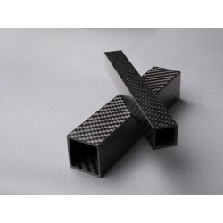 Poutre carbone carrée 30x30mm