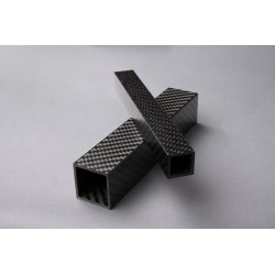 Carbon square tube 30x30mm external
