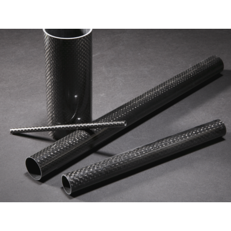 Carbon tube 27x28mm wrapped